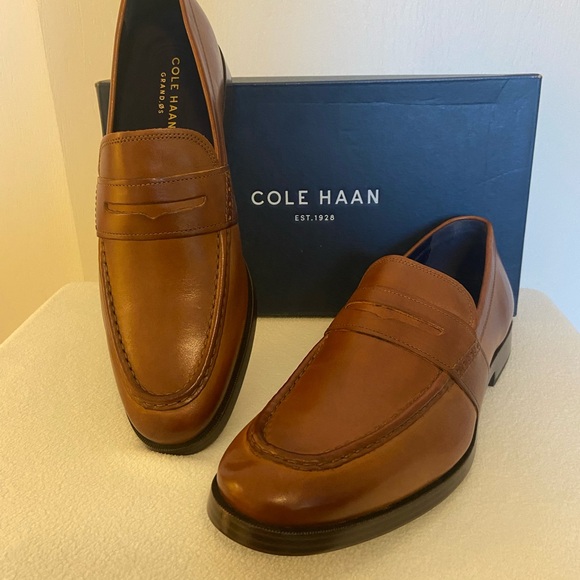 Men's Cole Haan Jefferson Grand Penny loafer. - Picture 1 of 9